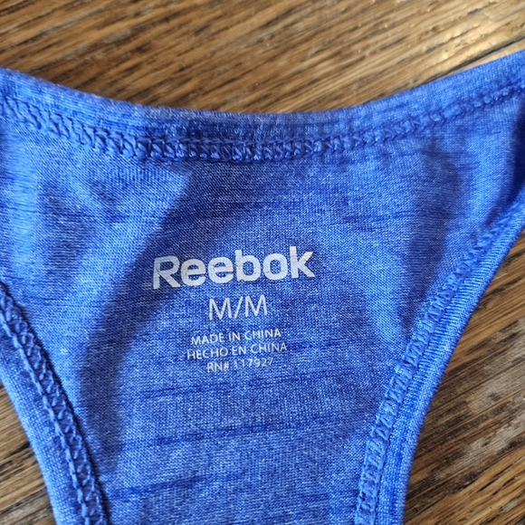 Reebok Purple Racerback Athletic Tank Top - Picture 3 of 7